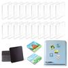 5Sets Diy Transparent Acrylic Magnet Set Square Round Fridge Magnets For Photos Home Decor Kids Crafts