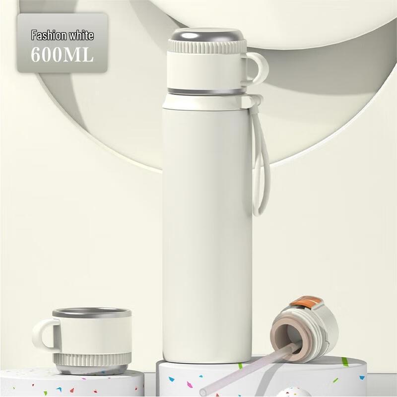 ZETAI 600ml Stainless Steel Thermos with Tea Infuser