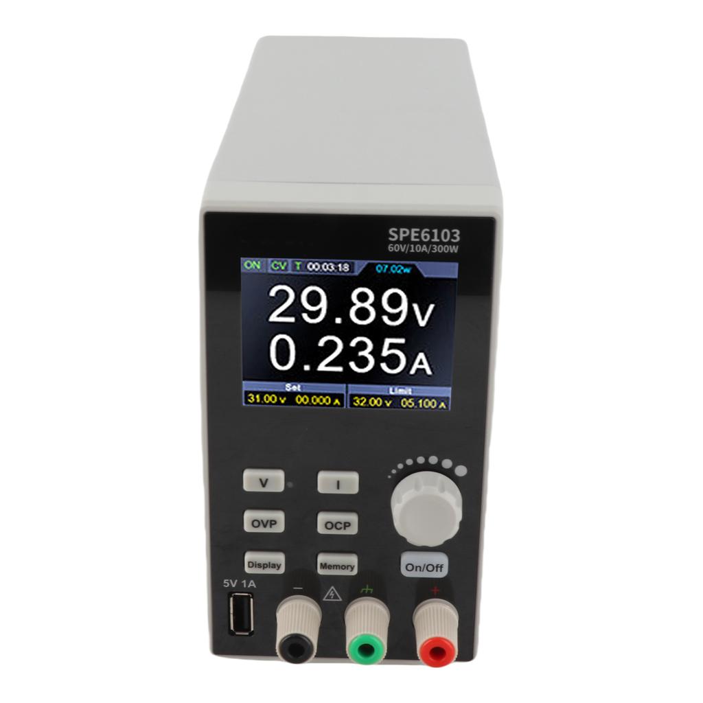 Variable DC Power Supply SPE6103 Single Channel Output Voltage Regulator Switch 300W