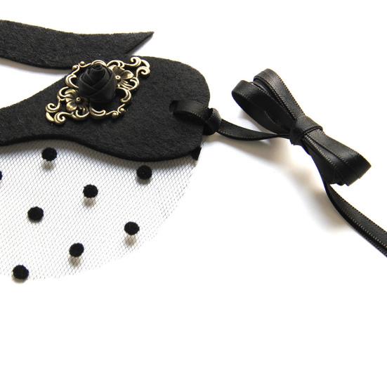 Sexy Ball Lady Eye Dot Print Adjustable Decorative Glasses