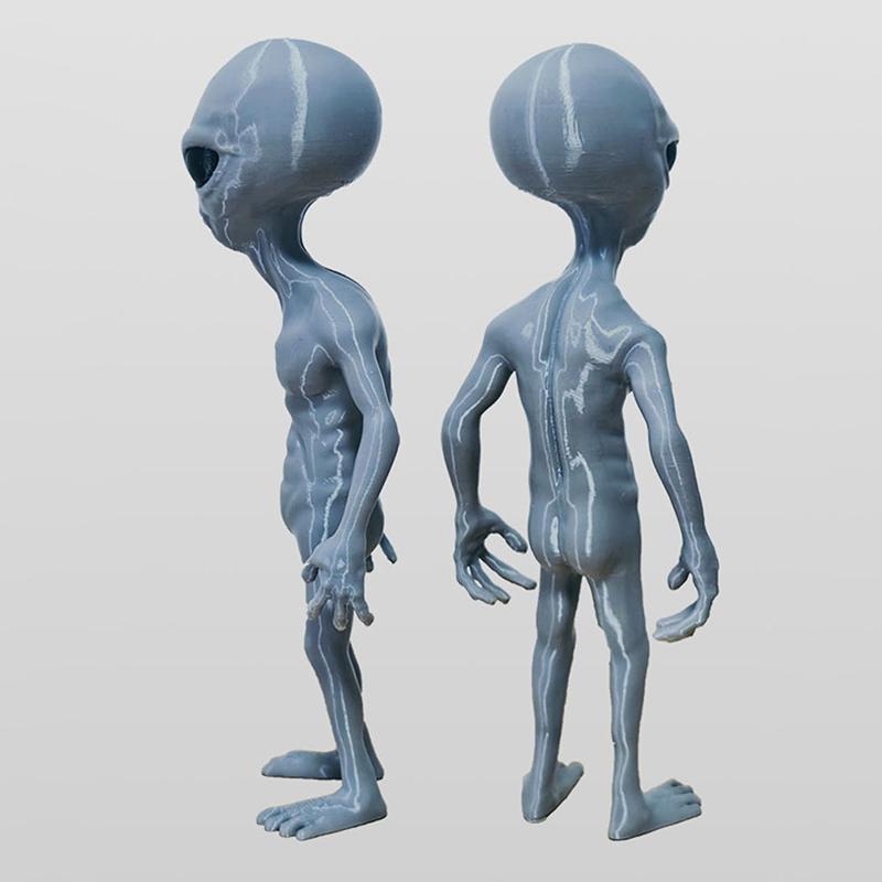 3D Alien Model Great Halloween Or Sci-Fi Gift Unique Creative Collectibles Anime Models Home Decor Tabletop Ornaments Gifts