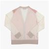 MaiSon KitSune Mw00505kt1036 P628 Baby Fox Patch Bicolor V Neck Women S Cardigan