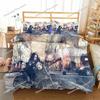 Rock Band Tokio Hotel3D Print Bedding Set Duvet Covers Pillowcases One Piece Comforter Bedding Sets Bedclothes Bed