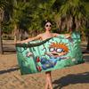 Cartoon R-Rugrat Microfiber Beach Towel Absorbent Quick dry Soft Yoga Swimming Resort Mountain Climbing Towel