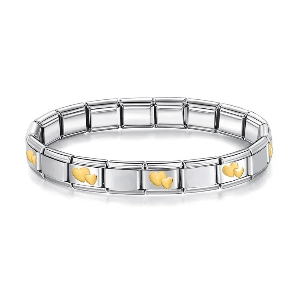 

Новые модные женские ювелирные изделия шириной 9 мм из цветной нержавеющей стали браслет для девочек свадебный подарок G108