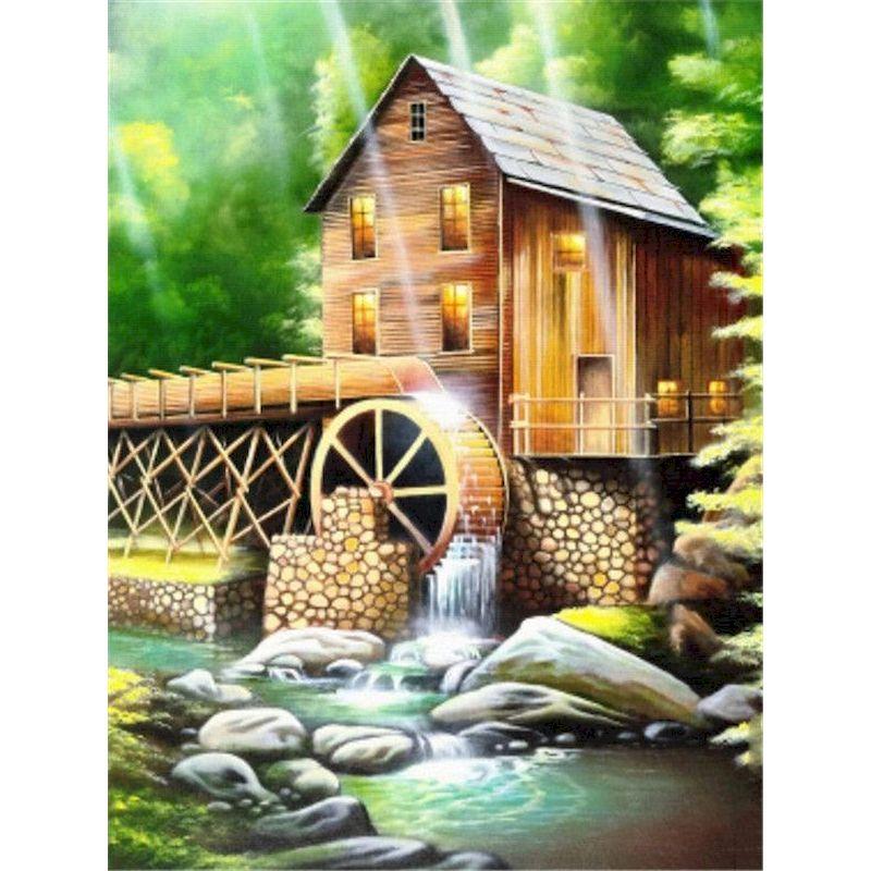 CHENISTORYNO Paint By Numbers For Adults DIY Kits HandPainted On Canvas Framed Oil Picture Landsape Drawing Art Painting Unique