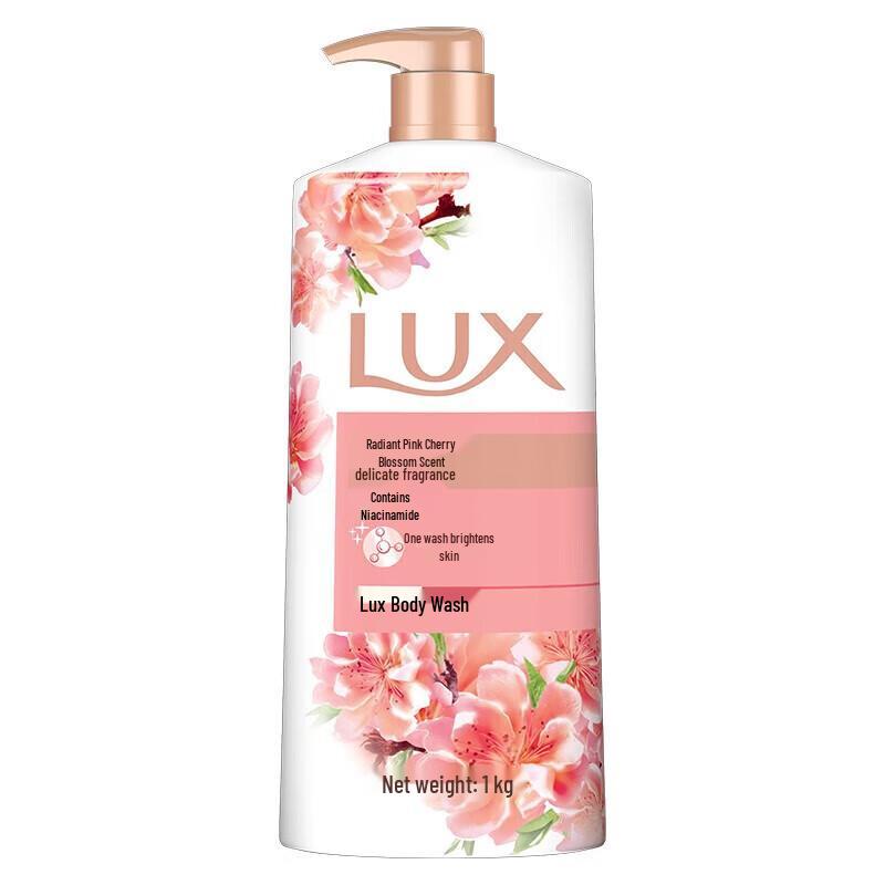 

Lux Pink Cherry Blossom Brightening Shower Gel