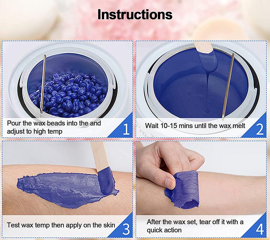 1000g Multi-Color Depilatory Wax Bean Free Depilation Wax Paper Beeswax Bean Body Hair Nose Hair Removal Heat Therapy Wax