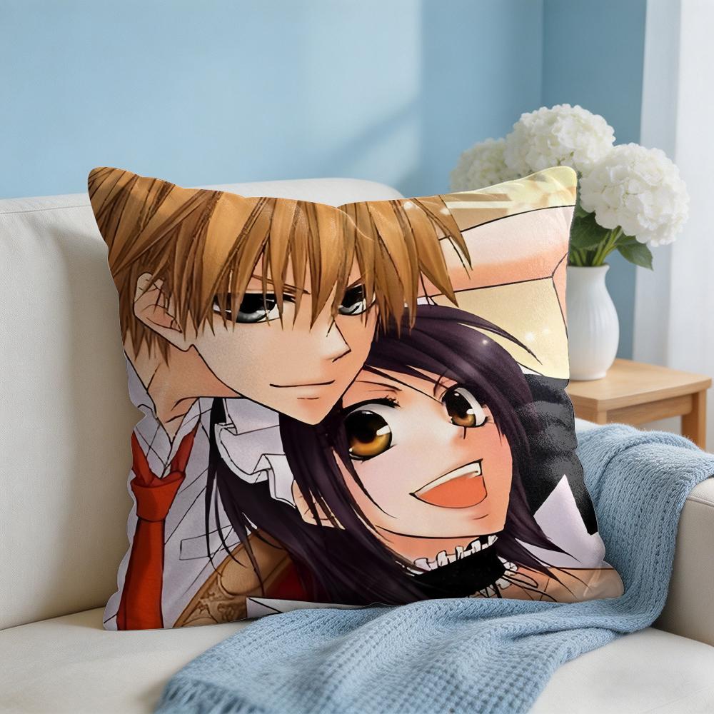 Japanese Anime MMaid Sama Cushion Cover Square Pillow Bedroom Sofa Leisure Comfort Living Room Home Decoration X