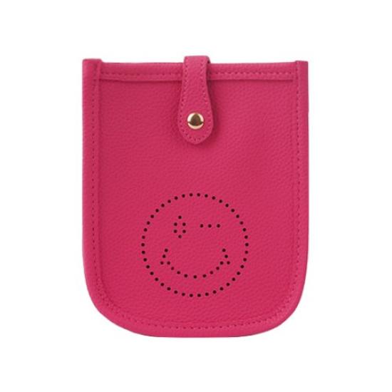 [zakka sara-i shop] Smiley Smiley Mini BagPochette, Smiley Smiley Shoulder Bag, Travel Bag, Small, Lightweight, Crossbody Bag, Stylish, Stylish Bag