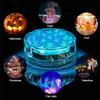 10Led RGB Dive Fish Light LED Underwater Lamp Remote Control Swimming Pool Light Portable Battery Operated For Vase Aquarium