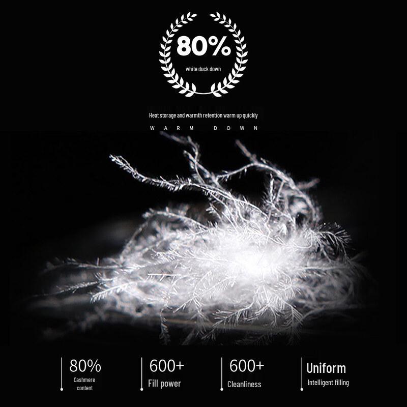 Men's Genuine Sheepskin Down Leather Jacket with Lamb Fur Collar