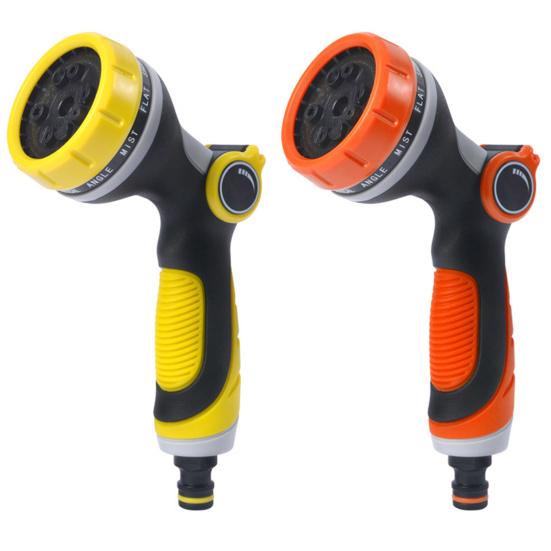 1 Set Garden Hose Nozzle 10 Patterns Watering Professional Eco-friendly Window Car Washing Sprayer Nozzle Home Use