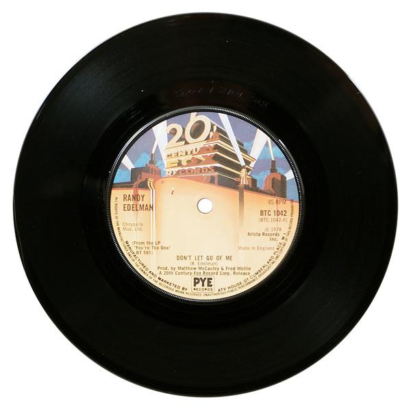 

7inch Record RANDY EDELMAN Dont Let Go Of Me BTC1042 20th Century Fo 1979 UK Pop Used
