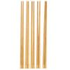 5 Pairs Chinese Style Wooden Chopsticks Set Safe Handcrafted Tableware Gift for Family FriendsYellow Sandal