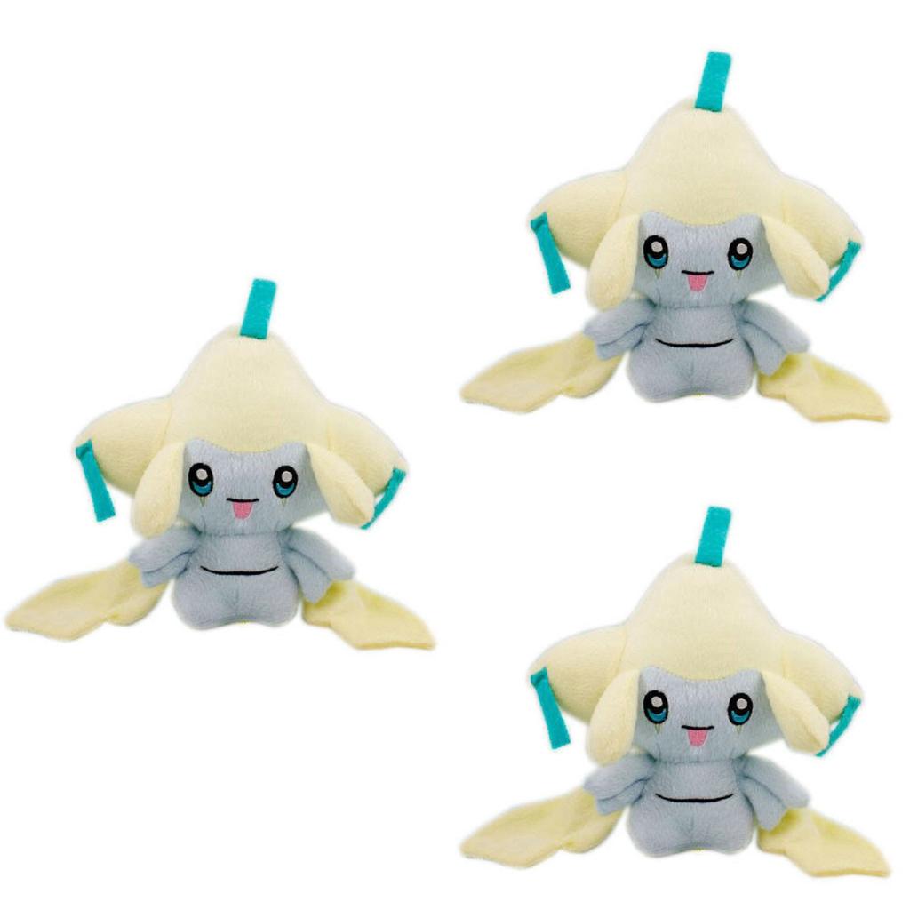 Delightful Pokemon Jirachi Plush Doll Soft Figure 8 Inch Kids Gift Toy For Joyful Play