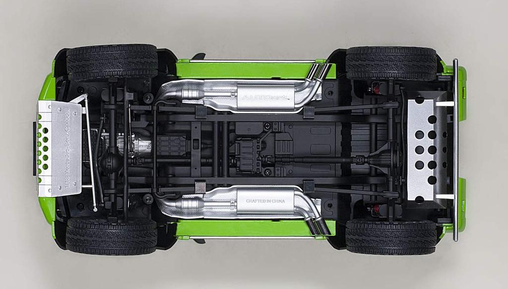 AUTOart G500 Squared Green Finished Product 1/18 Mercedes-Benz 4×4