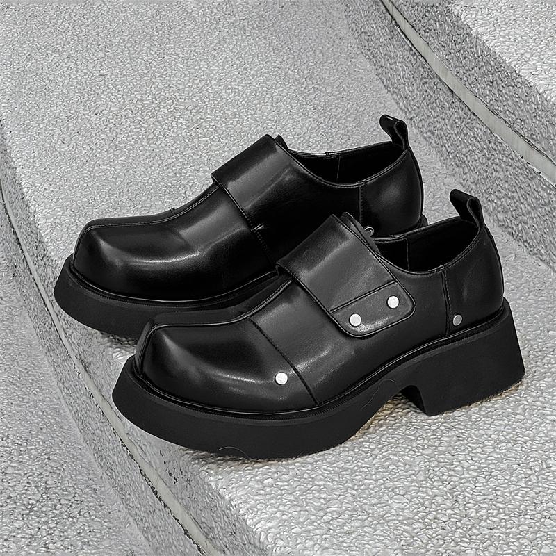 Fashion Thick Bottom Men Loafer All-match Male Comfortable Casual Shoe 2025 Classic Male Business Shoes Luxury Brand Mens Slip on Shoes