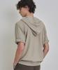 COSTUME O’CLOCK [Coclx Daily Room] Hooded Pique Half Knit 6 Color Cooskt071