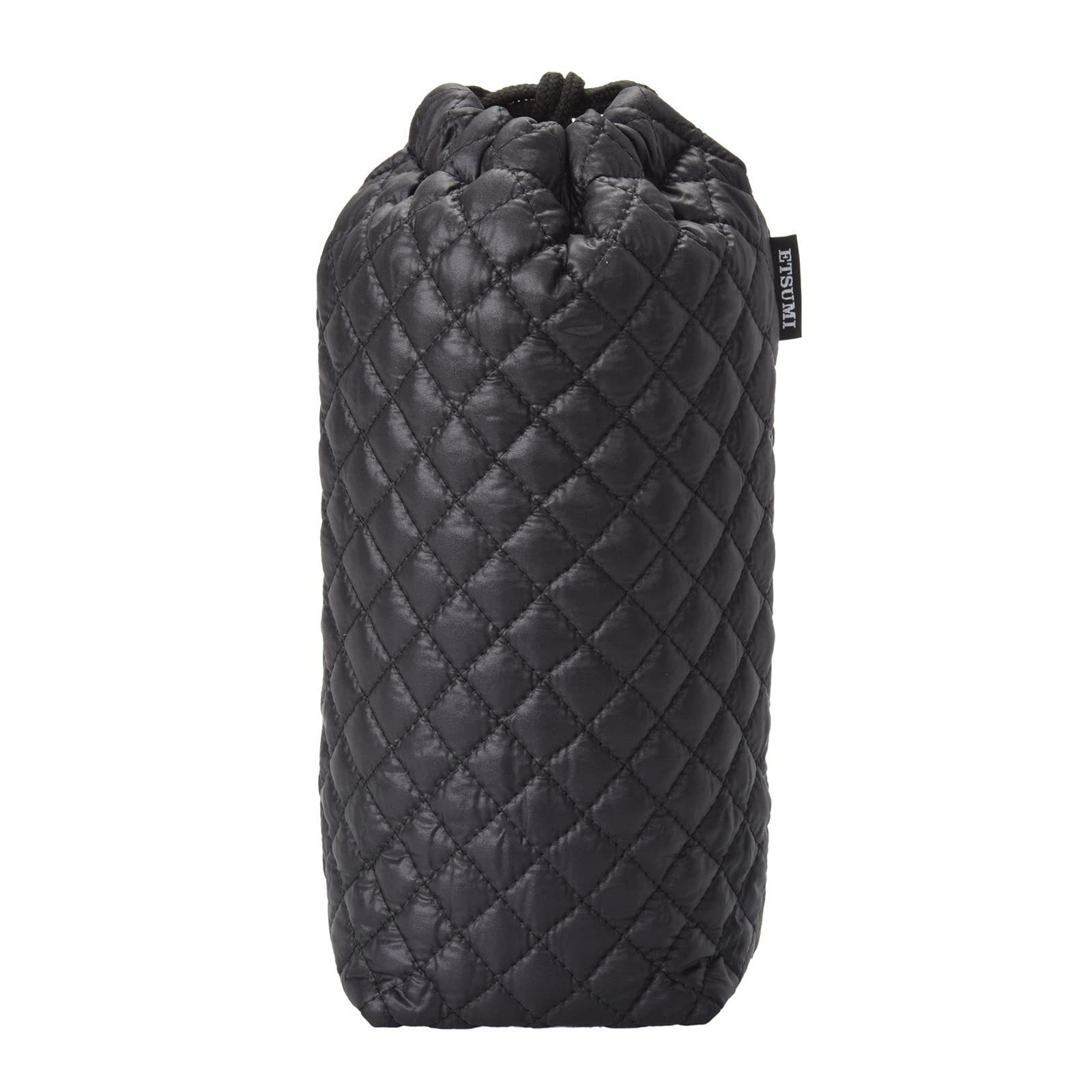 

Etsumi Camera Case Lens Pouch L 230 x Black Quilted Made in Japan F2.8 115mm VE-5311 чорний