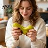 Pickled Cucumber Toy Decompress Toys with Sour Pickles Shape Fidget Soft Elastic Realistic Pickle Slow Rebound Stress Relief for Prank Funny Prop