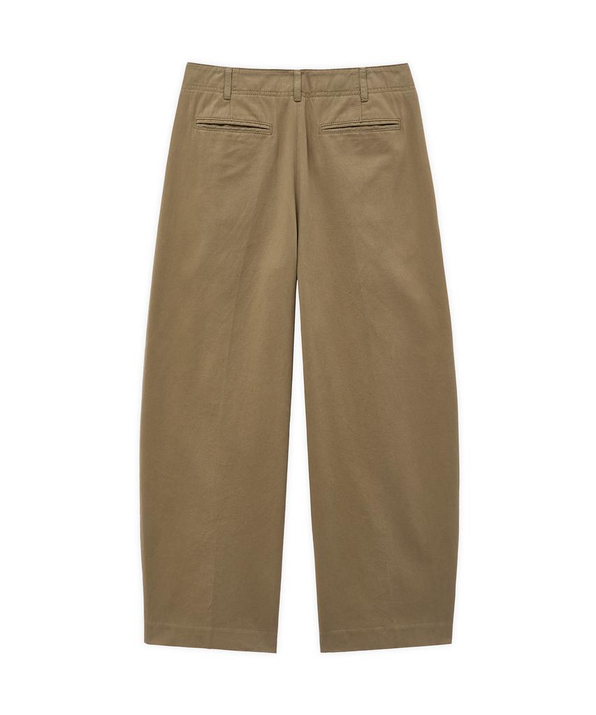 DRAW FIT Arc Semi Balloon Chino Pants [Beige]