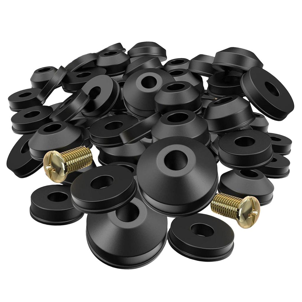 116Pcs Faucet Washer Assortment Kits Leak Fixing Rubber Washers with Screws Leak Fixing Rubber Washers Enduring