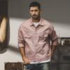 American Retro Dopamine Pink Denim Jacke Herren Trendy Aso Agent Casual Jacke