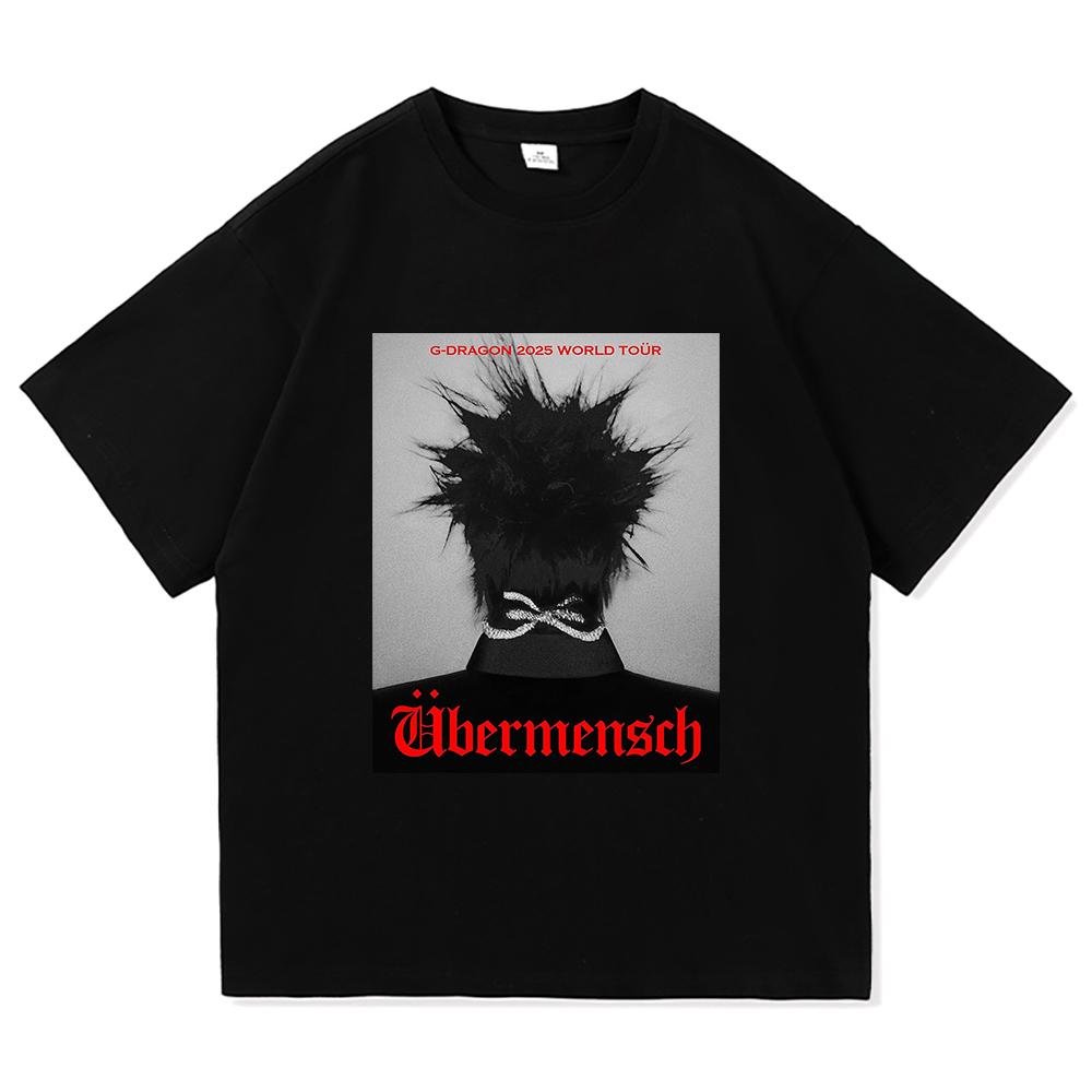 2025 Neues Modell Gdragons üBerunisexsch T-Shirt 2025 Mode Unisexunisex Kleidung Harajuku Unisex Hohe Qualität S Baumwoll-T-Shirts Für D