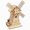 1 Set Technologie Produktion Handgefertigt Materialpaket Elektrische Windmühlenhütte Schüler Pädagogisch Wissenschaft Und Bildung Spielzeug