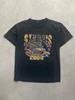 Vintage Faded 2004 Sturgis Skeleton Flame Biker T-Shirt - L