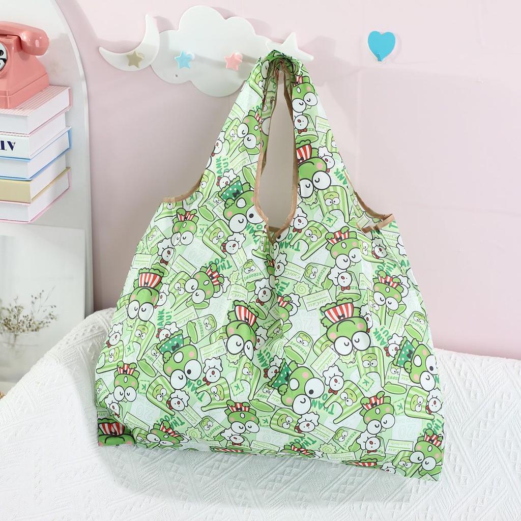 Cute Cartoon Eco-friendly Large Capacity Lightweight Shoulder Shopping Bag