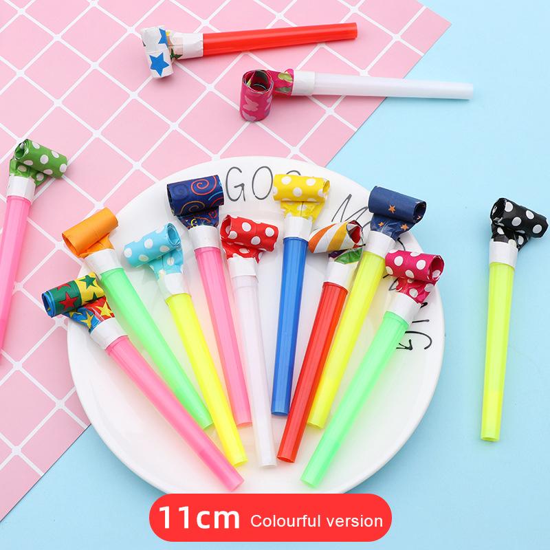 10Pcs Blowing Dragon Funny Colorful Cheer Props For Birthday Party Wedding Supplies Toy Festivals Children Birthday Gifts