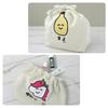 Oekakisan Drawstring Bag 080215-081113 (260/Unicorn) by Okutani Corporation, Cotton, Approx. W21xH17xD9cm, Storage Bag, Organizer, Gift