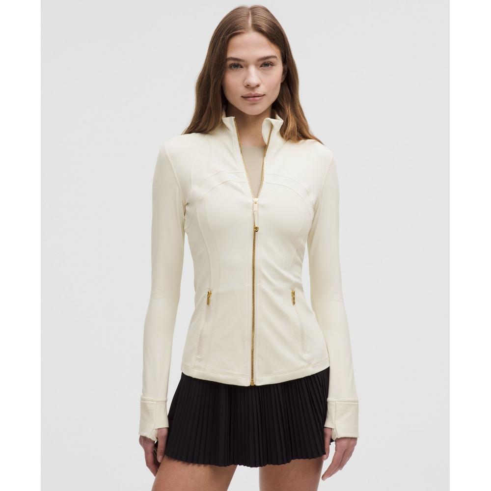 

Lululemon Define Jacket Nulu Light Ivory Gold 12