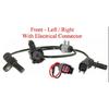 1Kit  ABS Wheel Speed Sensor W/Connector Front L/R Fits: Chevrolet GMC 2011-