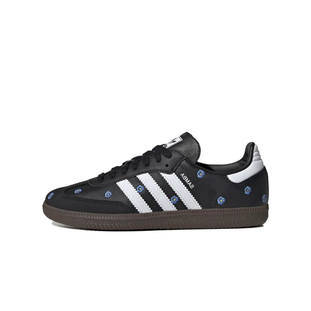 Adidas Samba Light Blue Floral Core Black
