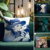 P-Paradise K-Kiss Manga Cushion Cover Natural Linen Pillow Case Double-Sided Print Decorative Sofa Pillowcase Home Decor Gift