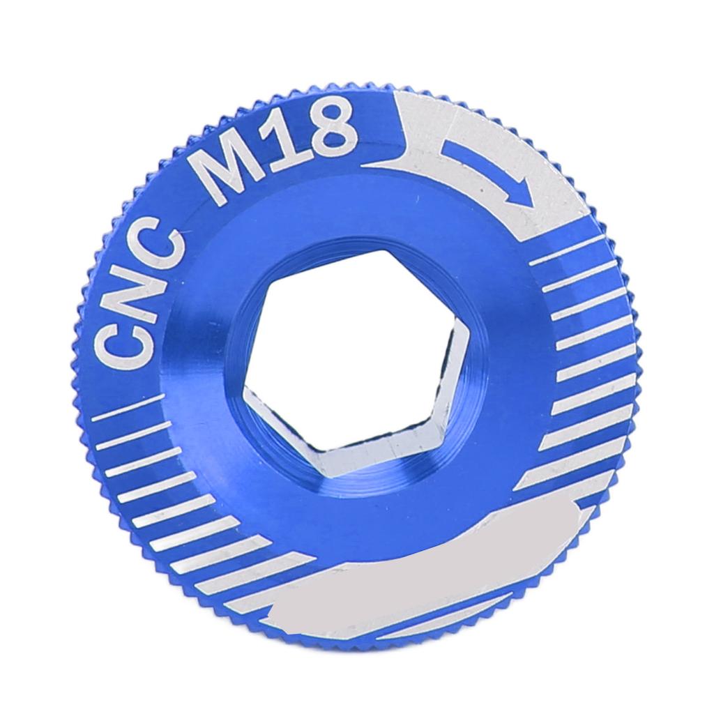 Śruba ramienia korby rowerowej ze stopu aluminium M18 Śruba mocująca korbę Śruba ramienia suportu rowerowego M18 Złoty