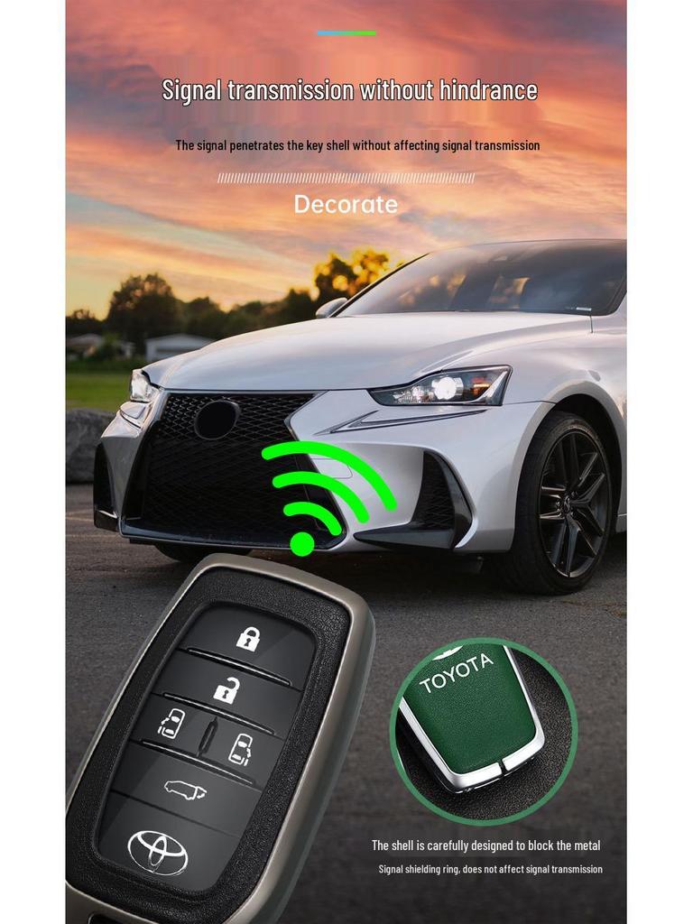 2026 Toyota Corolla RuiFang Διπλού Κινητήρα Elite Κάλυμμα Κλειδιού - Μεταλλικό Κέλυφος