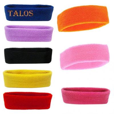Moda Donna Uomo Sport Sweatband Fascia per capelli Yoga Palestra Stretch Testa Fascia per capelli Capelli Gingillo
