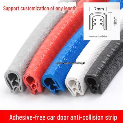 Car Door Anti-Collision U-Shaped Rubber Edge Trim Protector