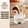 Podgrzewana miska dla kota Automatyczna Płytka do picia dla zwierząt bez zamarzania Zewnętrzna podgrzewana miska dla psa Dla kur kaczek ptaków zwierząt Kociak Szczeniak
