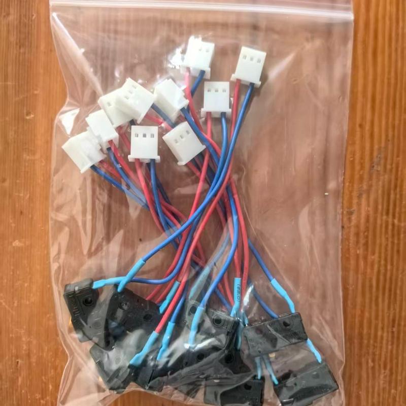10 Pcs Home Appliance Parts Gas Water Heater Three-Wire Micro Switch Without Splinter