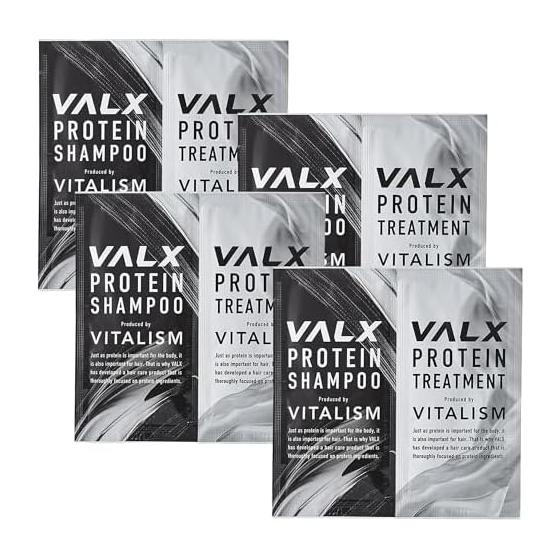VALX Protein Shampoo & Treatment [Protein for hair care] Damage care while washing with protein-derived ingredients [Repair/Moisturizing/Improving