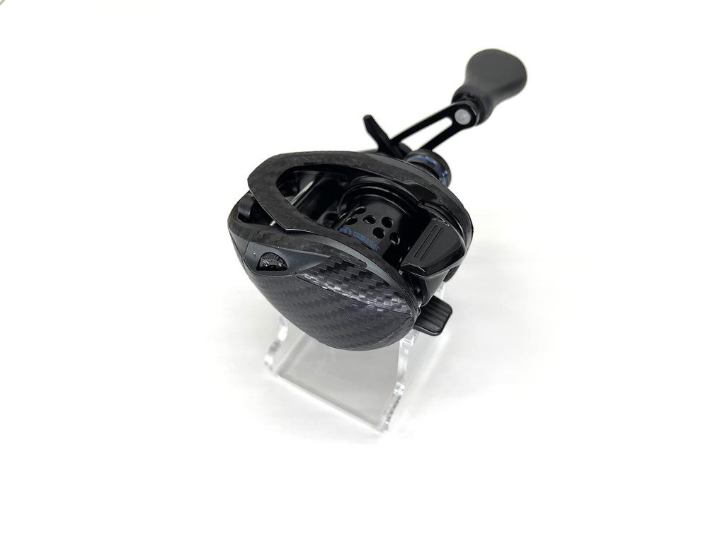 CUSTOM Custom Decal for YOROI 25SLXBFS and 21SLXBFS Baitcasting Scratch Protection SEAT.JP Reels, (Black, Right-Handed)