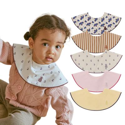 Conjunto de Babadores Konny Baby Babador de Bebê Babador de Enrolar Absorvente e de Secagem Rápida Simples Menina Menino Coordenação de Bebê Presente para Chá de Bebê Presente Estiloso 5 Vintage Profundo