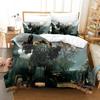 3d Anime Game Warface Breakout Bedding Set Printed Bed Set With Pillowcase Duvet Cover Soft Single Double Queen Super King Size
