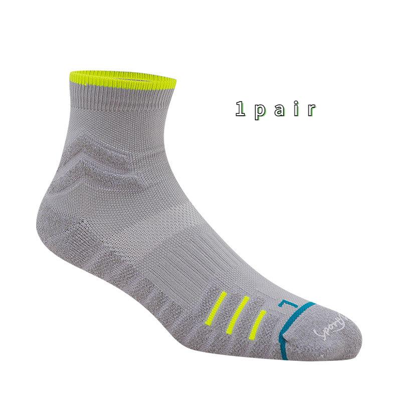 

Size39-44 Мужские профессиональные боевые баскетбольные носки с низкой трубкой, дышащая махровая подошва, элитные носки, спортивные носки One-size серый