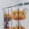 Halloween Pumpkin Decor Shower Curtain Set 3D Printed Fabric Halloween Decoration Waterproof Bathroom Accessories!